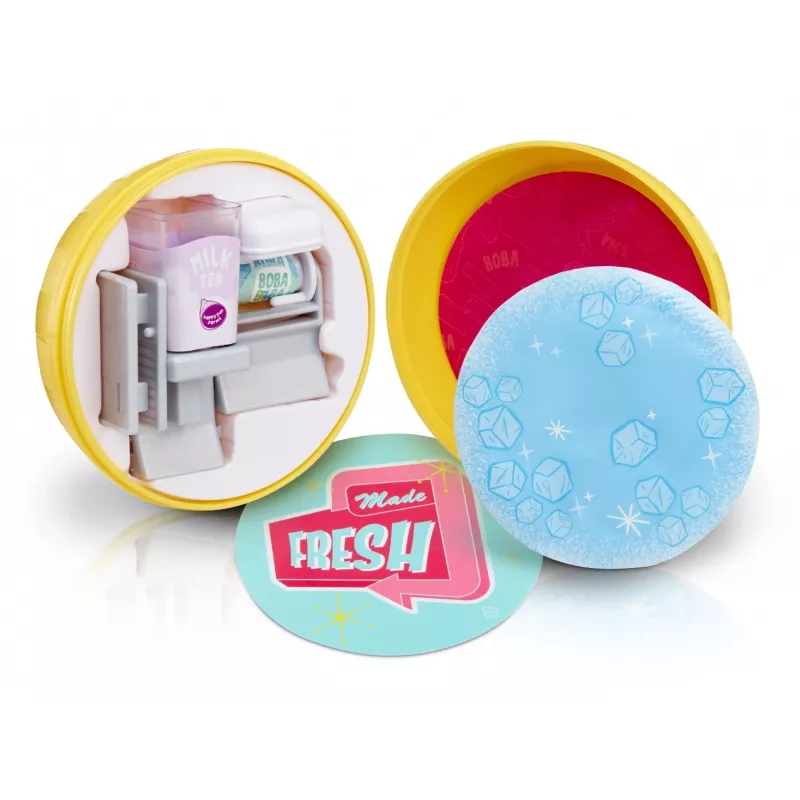 MGA Miniverse Make It Mini Boba Machine Zestaw DIY do tworzenia miniaturowej herbaty boba