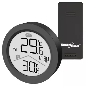 GREENBLUE Bezprzewodowa stacja pogodowa GB162 B