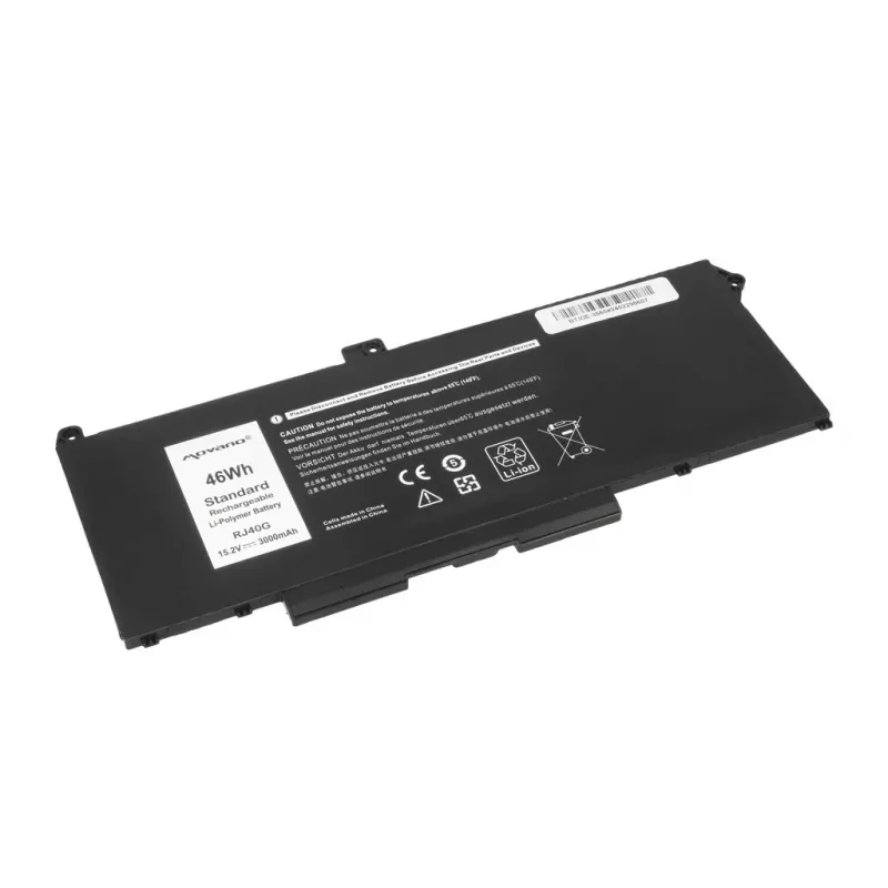 Bateria MITSU RJ40G do Dell Latitude 5520 5420 Precision 3560 - 3000 mAh (46 Wh)