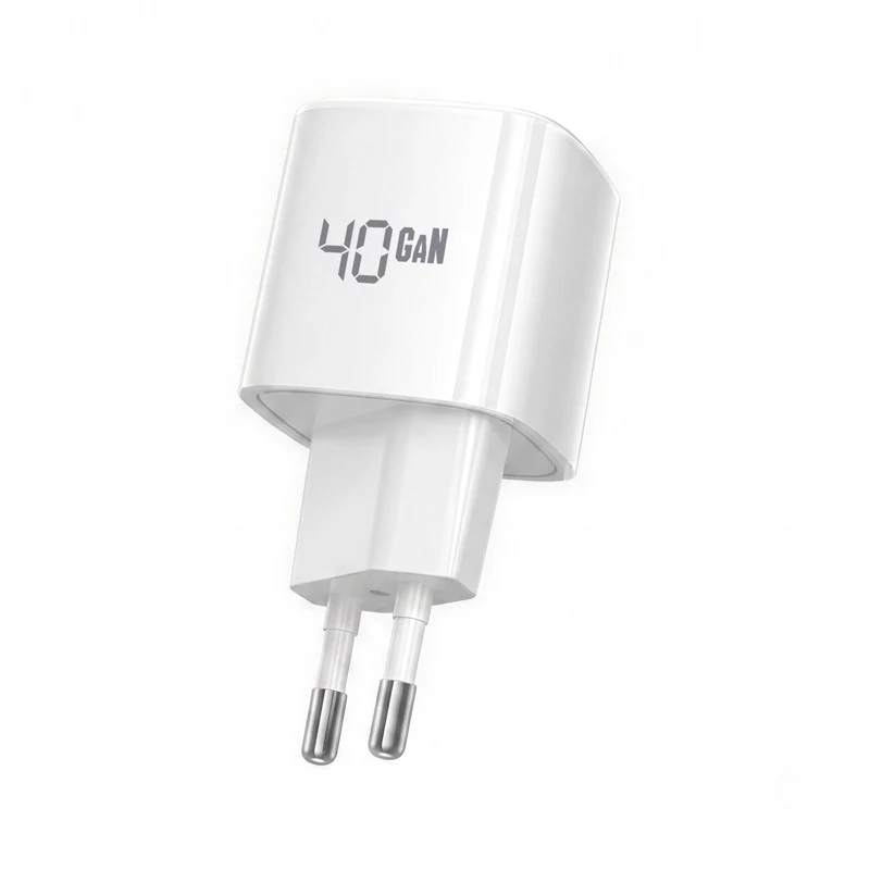 CRONG NEO GaN 40W USB-C PD 3.2 Ładowarka ścienna z AVS - Biała