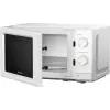 AMICA MMF20M3W Kuchenka mikrofalowa Solo, 20 L, 700 W, Biała