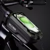 WILDMAN GX200 Torba ramowa rowerowa z uchwytem na telefon, zielona