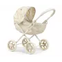 MILLY MALLY Wózek dla lalek Dori NATURE - Naturalne drewno, klasyczny skandynawski design, dla lalek do 45 cm, wiek 12m+