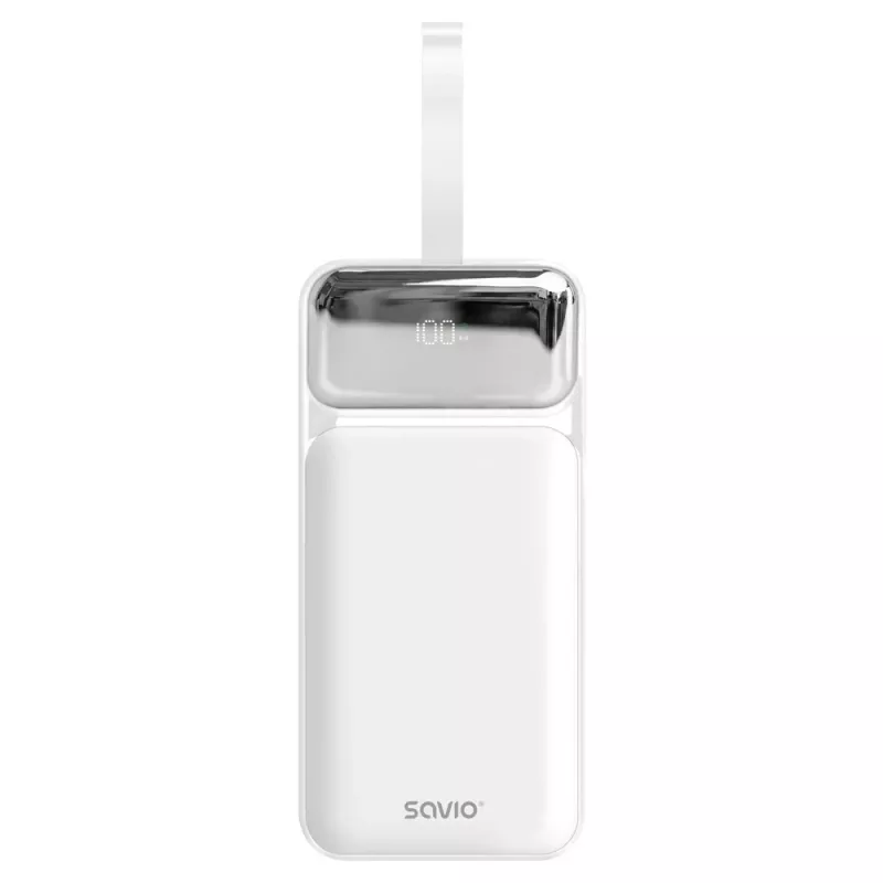 Savio BA-15 Power Bank 50000 mAh Biały