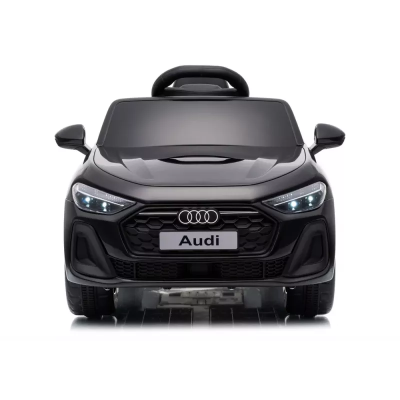 LEAN CARS Audi A5L HL788 Czarny Samochodzik elektryczny 12V z pilotem rodzicielskim, światłami LED, MP3, koła EVA, siedzenie z eko-skóry, maks. obciążenie 30 kg, dla dzieci 3-8 lat