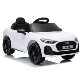 LEAN CARS Audi A5L HL788 12V Samochodzik elektryczny dla dzieci z pilotem, Biały