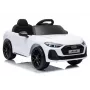 LEAN CARS Audi A5L HL788 12V Samochodzik elektryczny dla dzieci z pilotem, Biały