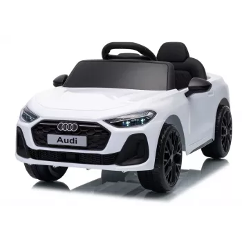 LEAN CARS Audi A5L HL788 12V Samochodzik elektryczny dla dzieci z pilotem, Biały