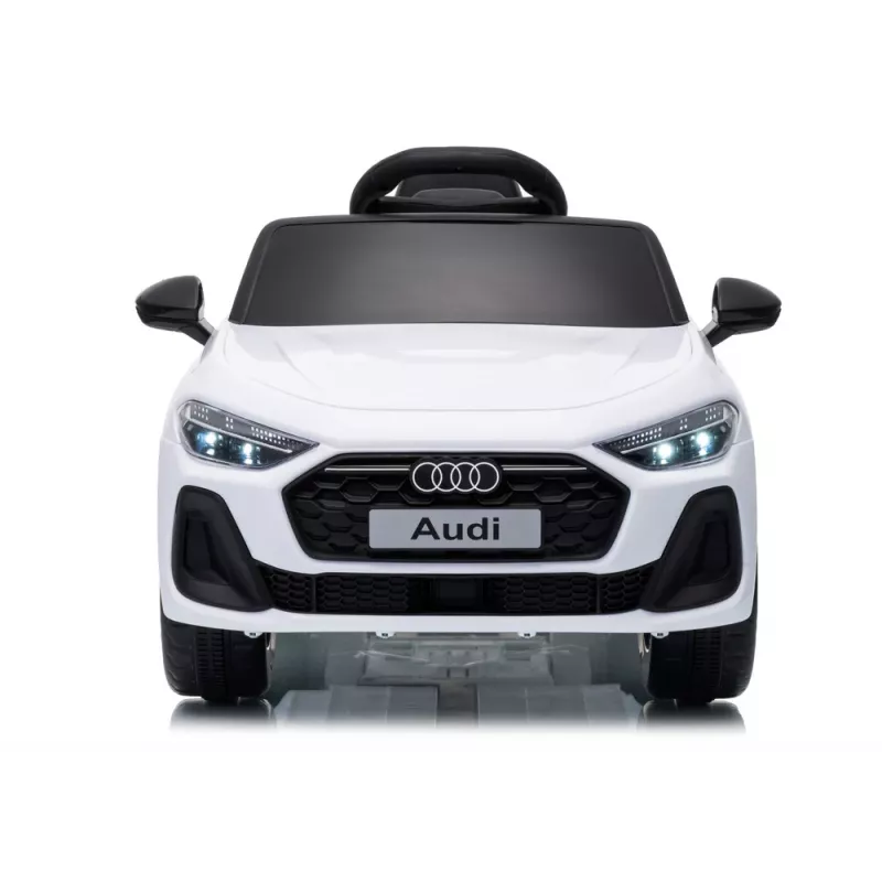 LEAN CARS Audi A5L HL788 12V Samochodzik elektryczny dla dzieci z pilotem, Biały