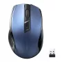UGREEN MU006 Bezprzewodowa cicha mysz, 2.4 GHz, 2400 DPI, niebieska