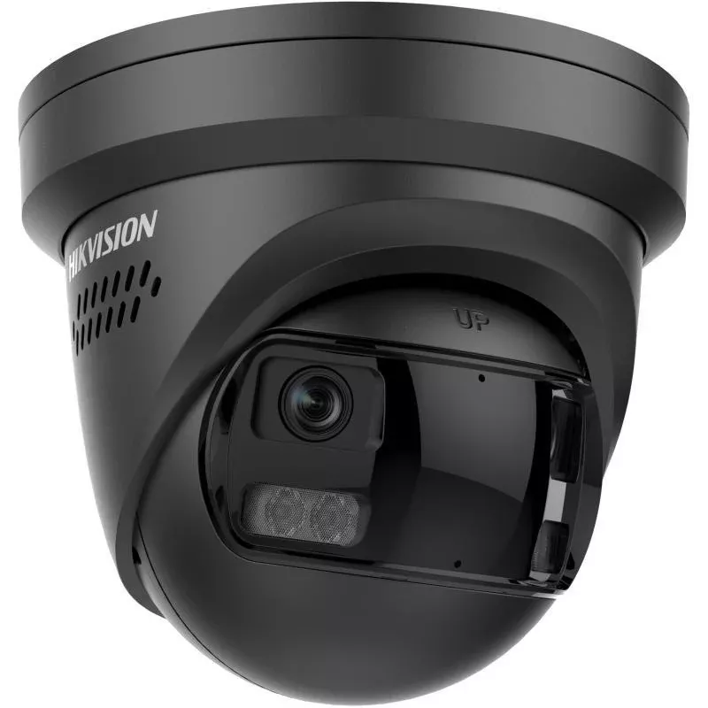 Hikvision DS-2CD2387G3P-LIS2UY/SL(180°)/O-STD Czarna 8 MP Panoramiczna Kamera Sieciowa