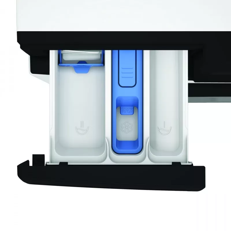 Pralka Whirlpool WAM762WBBPL 7 kg 1200 obr/min z technologią 6th Sense, FreshCare+, Clean+, 14 programów, wyświetlacz LED, blokada rodzicielska, opóźniony start, klasa energetyczna C, biała
