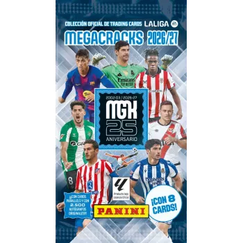 Panini La Liga 2027 Adrenalyn XL Gra karciana Display Box – 50 saszetek (300 kart)