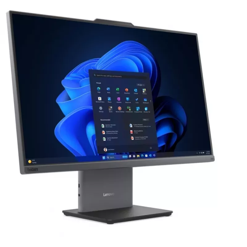 Lenovo ThinkCentre neo 50a G5 27 cali All-in-One PC Intel Core 7 256V 16GB 512GB SSD Windows 11 Pro Luna Grey