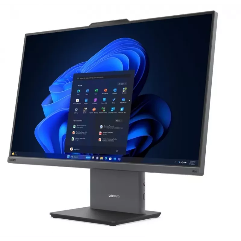 Lenovo ThinkCentre neo 50a G5 27 cali All-in-One PC Intel Core 7 256V 16GB 512GB SSD Windows 11 Pro Luna Grey