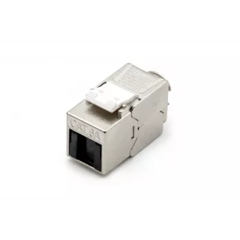 Moduł Keystone DIGITUS DN-93615-D CAT 6A, ekranowany, beznarzędziowy, 10GBase-T, 500 MHz, obudowa z cynku, styki złocone, T568A/B, gotowy na PoE++