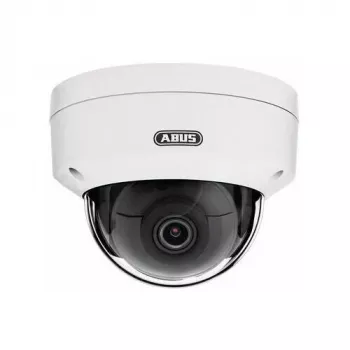 ABUS Security Centre Network Camera TVIP48511 - 1080p Wi-Fi Zewnętrzna Mini Kopułkowa Kamera IP z Noktowizją, Dwukierunkowym Audio, PoE