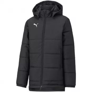 PUMA Bench Kids Jacket Puma Black TeamGoal 23 warmCELL Padded Full-Zip 657269 03