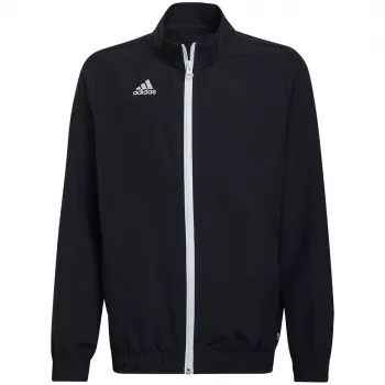 adidas Entrada 22 Kurtka Prezentacyjna Czarna Młodzieżowa 128cm