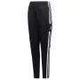 adidas Squadra 21 Spodnie treningowe młodzieżowe czarne GK9553 128cm