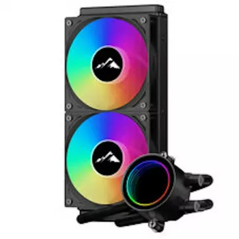 EKL AlpineFlow 240 ARGB AIO chłodzenie cieczą CPU - Czarny