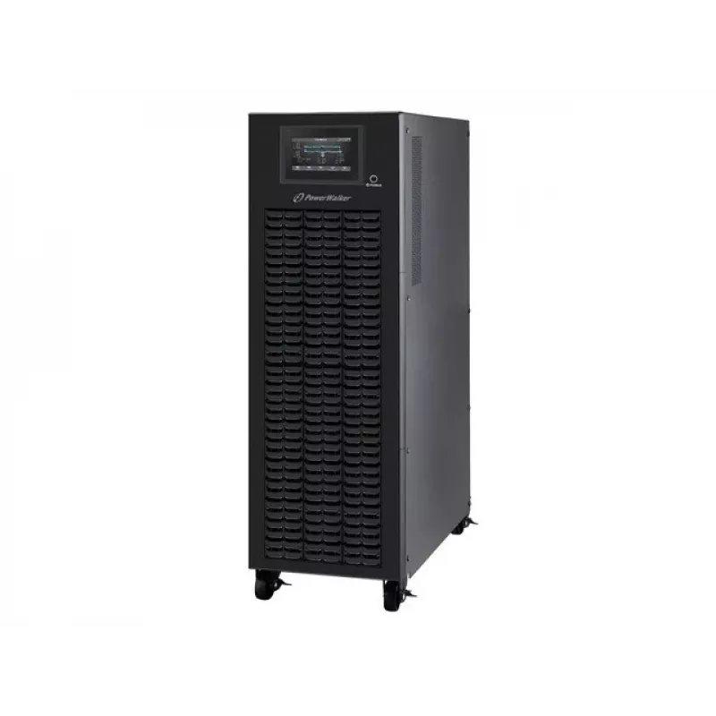PowerWalker VFI 15K CPG PF1 3/3 BE - 15kVA Online UPS z podwójną konwersją, Tower, 3-fazowy, czysty sinus, LCD, USB/RS-232, slot SNMP