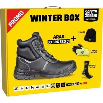 ARAS Winter Box z darmowymi gadżetami 43 - Premium zestaw technologiczny, power bank, słuchawki douszne, hub USB, pudełko prezentowe