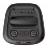 Denver BPS-270 Przenośny głośnik imprezowy z Bluetooth, 400W PMPO, efekty świetlne LED, karaoke, radio FM, USB/SD/AUX, wejście mikrofonowe, czarny