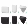 Ceramiczna wisząca doniczka biała TR-HANGKKIT-002