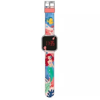 PULIO Digital Watch LED Diakakis - Ariel Dziecięcy Niebieski Pasek Silikonowy