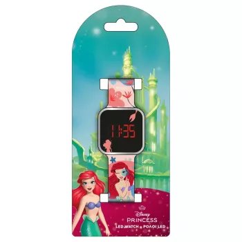 PULIO Digital Watch LED Diakakis - Ariel Dziecięcy Niebieski Pasek Silikonowy