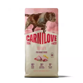 CARNILOVE TRUE FRESH Karma sucha dla psów z indykiem dla dorosłych wszystkich ras 12 kg