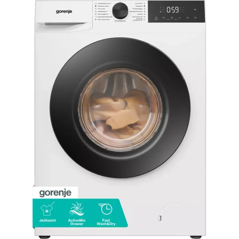 Pralko-suszarka Gorenje WDG2PS954A1D2/PL, 9 kg pranie / 6 kg suszenie, 1400 obr./min, klasa energetyczna A, biała