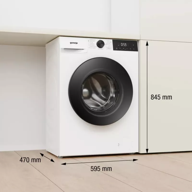 Pralko-suszarka Gorenje WDG2PS954A1D2/PL, 9 kg pranie / 6 kg suszenie, 1400 obr./min, klasa energetyczna A, biała