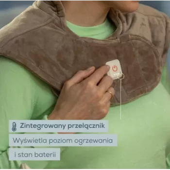 Beurer HK 165 Huggy Poduszka grzewcza Smokey Taupe