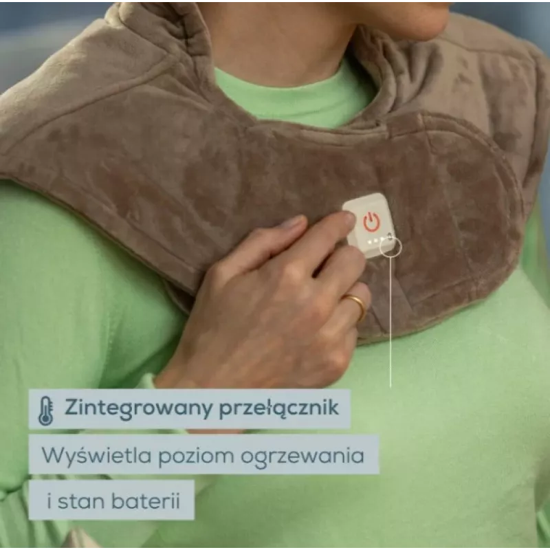 Beurer HK 165 Huggy Poduszka grzewcza Smokey Taupe