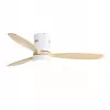 Extralink Nature Flow 52 Smart WiFi Wentylator sufitowy z drewnianymi łopatami, silnikiem DC, oświetleniem LED, sterowaniem aplikacją, 132 cm