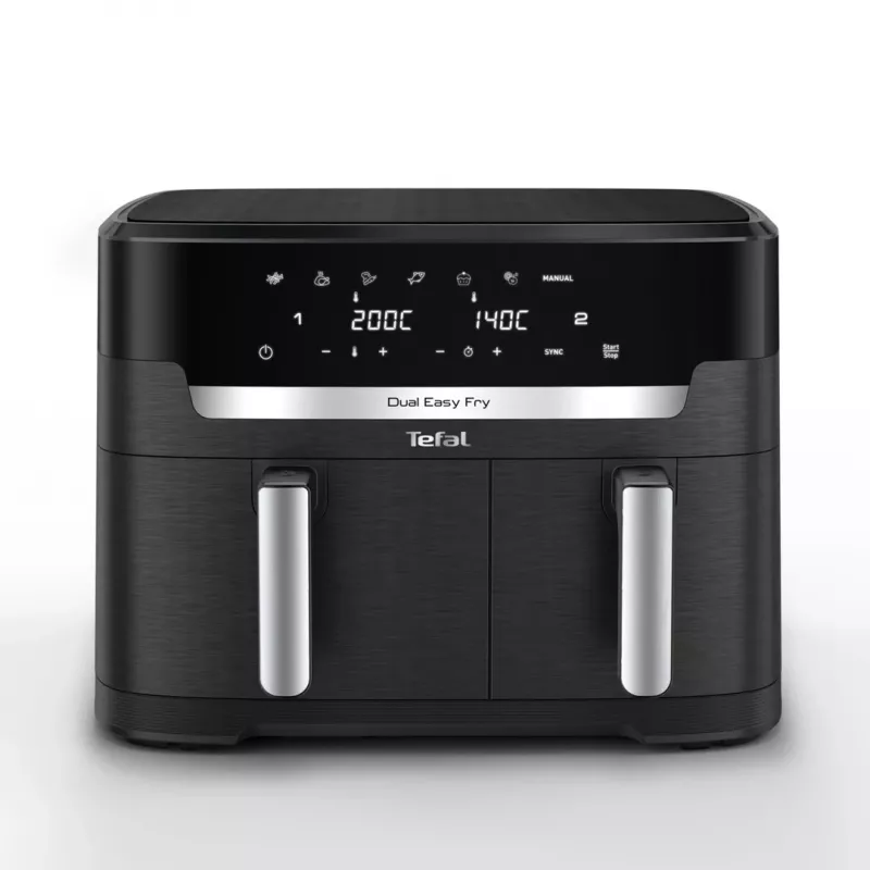 Tefal ActiFry Dual Motion Frytownica EY9428E 1,7 kg Czarny