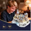CUBIC FUN 3D Puzzle Harry Potter Hogwarts Wielka Sala i Wieża Astronomiczna z Oświetleniem LED – 850 elementów, kolekcjonerski zestaw modelarski