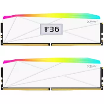 V-Color Manta XFinity+ aRGB DDR5-8000 RAM, CL40, EXPO - 32 GB Dual-Kit, Biały