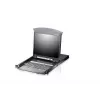 ATEN KL1508AiM F 17-calowy LCD IP KVM Switch - 8-portowa konsola Rackmount z dostępem zdalnym
