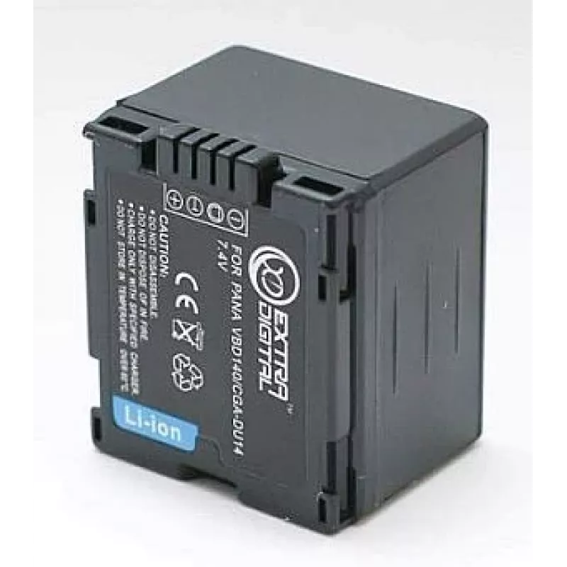 EXTRA DIGITAL Panasonic CGA-DU14 Zastępcza bateria 7.2V 1360mAh Li-ion do kamer serii D