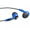 Defender EARPHONES BASIC 604 Przewodowa słuchawka douszna z mikrofonem, czarno-niebieska