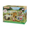 EPOCH Sylvanian Families Kampervan Zestaw Zabawkowy - Rodzinna Przygoda Kempingowa