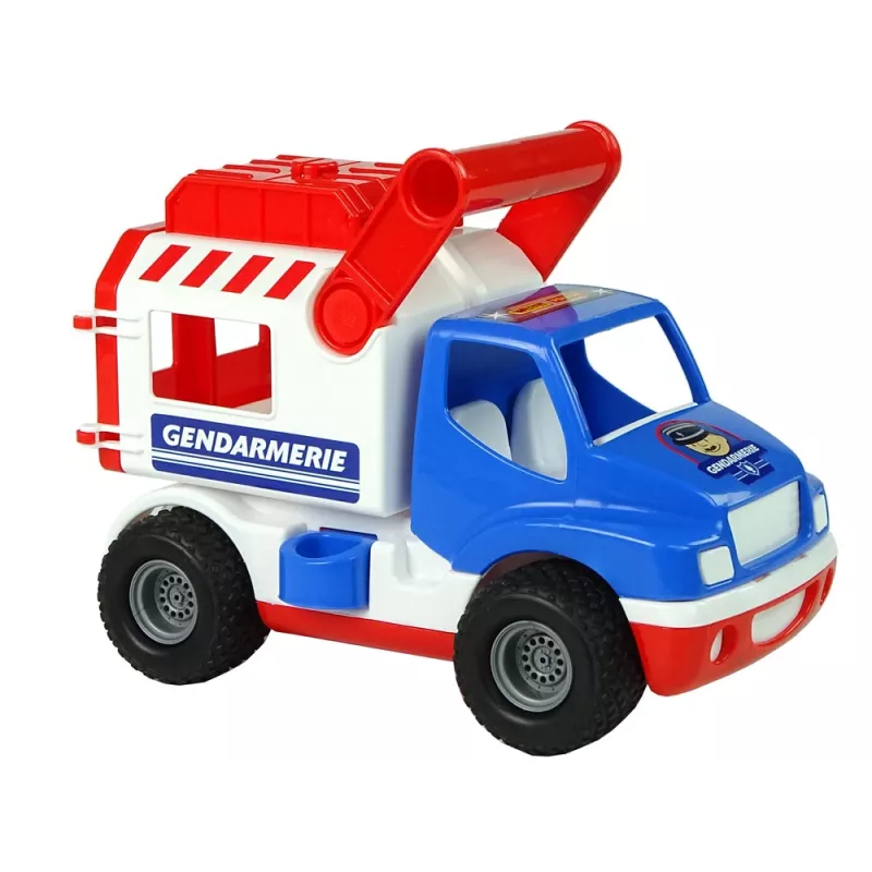 WADER POLESIE Gendarmerie ConsTruck 9924 Zabawkowa ciężarówka
