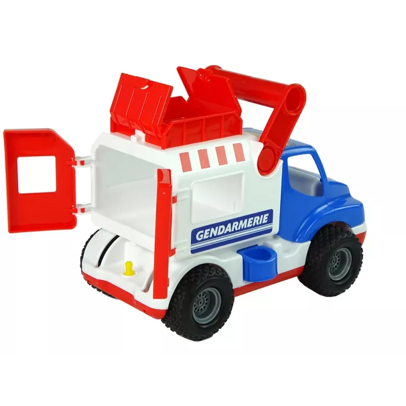 WADER POLESIE Gendarmerie ConsTruck 9924 Zabawkowa ciężarówka
