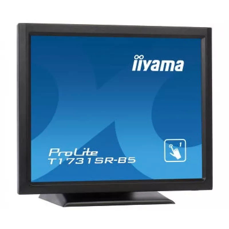 Iiyama ProLite T1731SR-B5 17 calowy monitor LED SXGA 5:4 z dotykiem rezystancyjnym - czarny