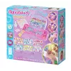 EPOCH Aquabeads Nail Studio Zestaw startowy - Zestaw do zdobienia paznokci koralikami aktywowanymi wodą dla dzieci, ponad 100 wzorów, paznokcie wielokrotnego użytku, bez kleju, wiek 4+