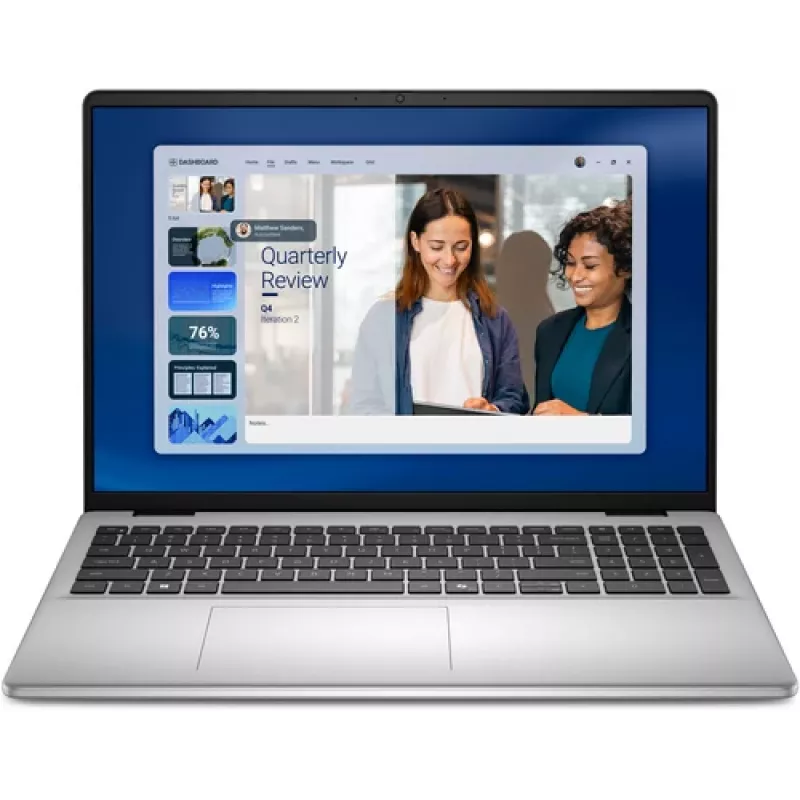 Dell 16 DC16256 Laptop - AMD Ryzen 5, 16GB RAM, 512GB SSD, 16 cali FHD+, Windows 11 Pro, Platinum Silver