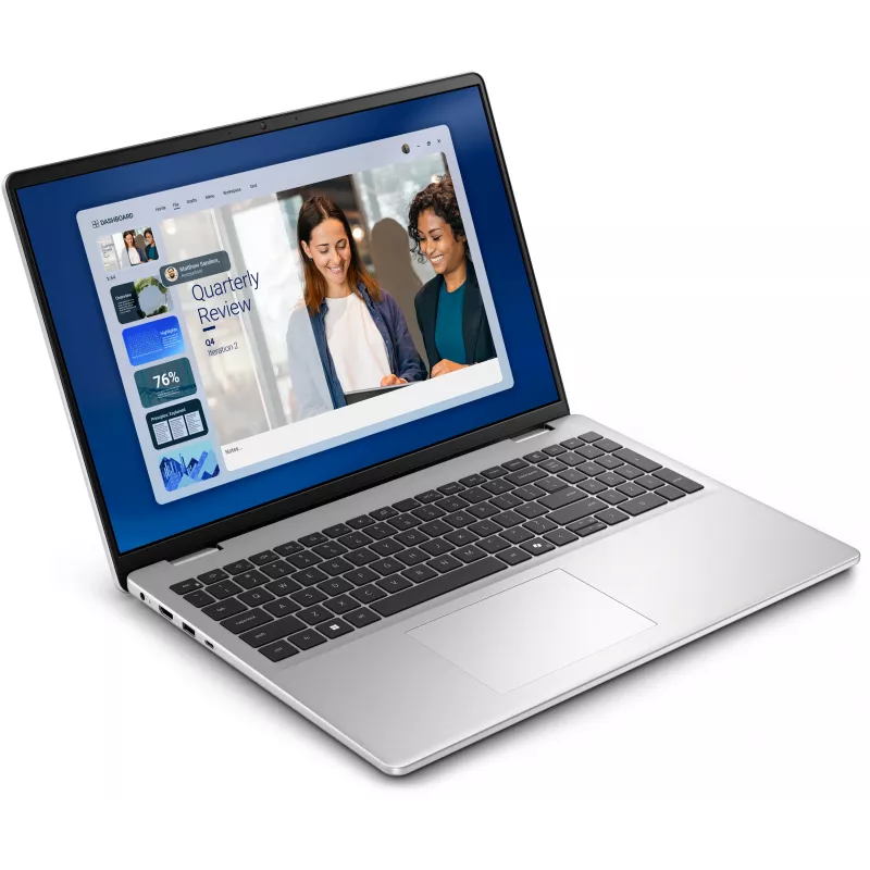 Dell 16 DC16256 Laptop - AMD Ryzen 5, 16GB RAM, 512GB SSD, 16 cali FHD+, Windows 11 Pro, Platinum Silver